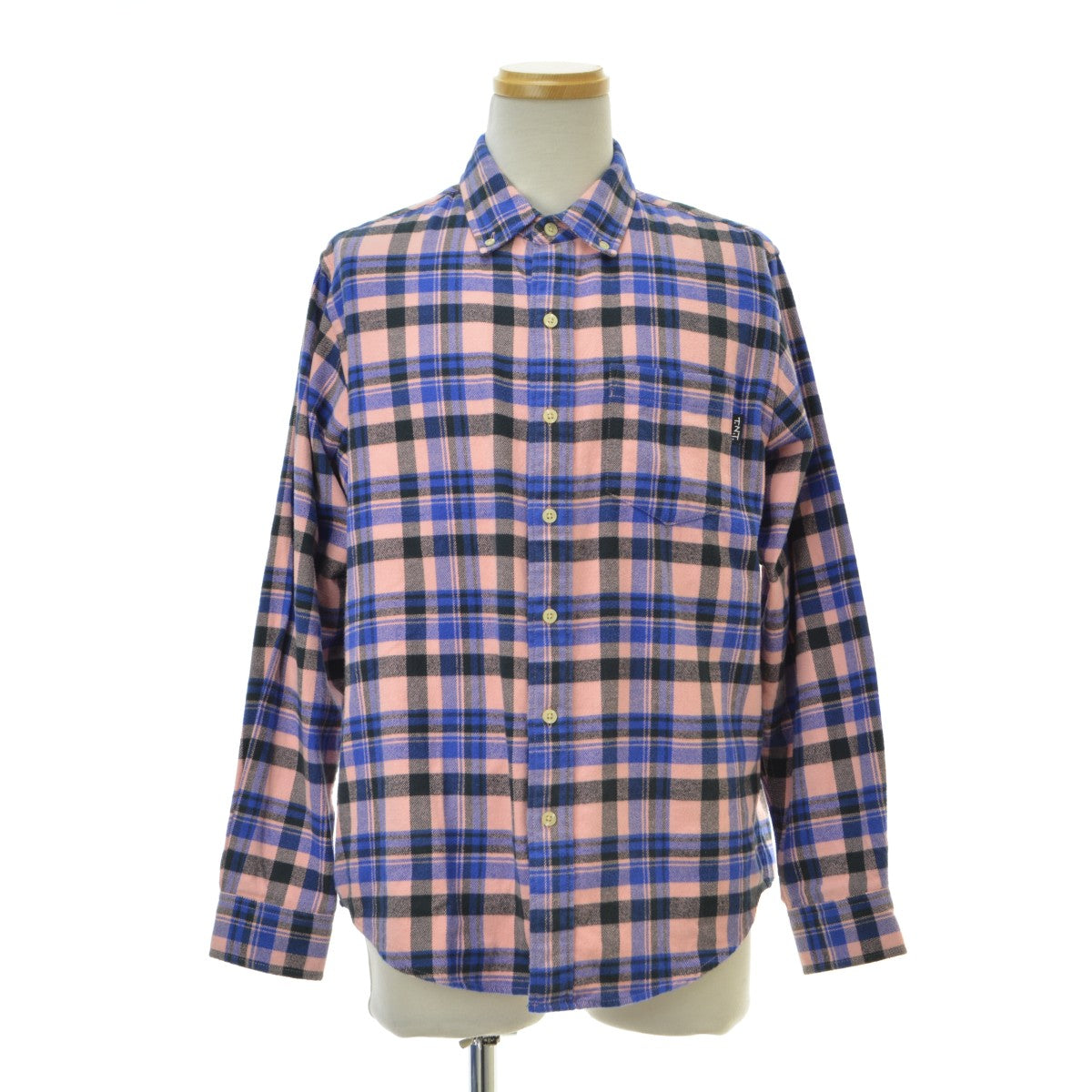 thisisneverthat TN233WSHTL05 Flannel Check shirt ボタンダウン