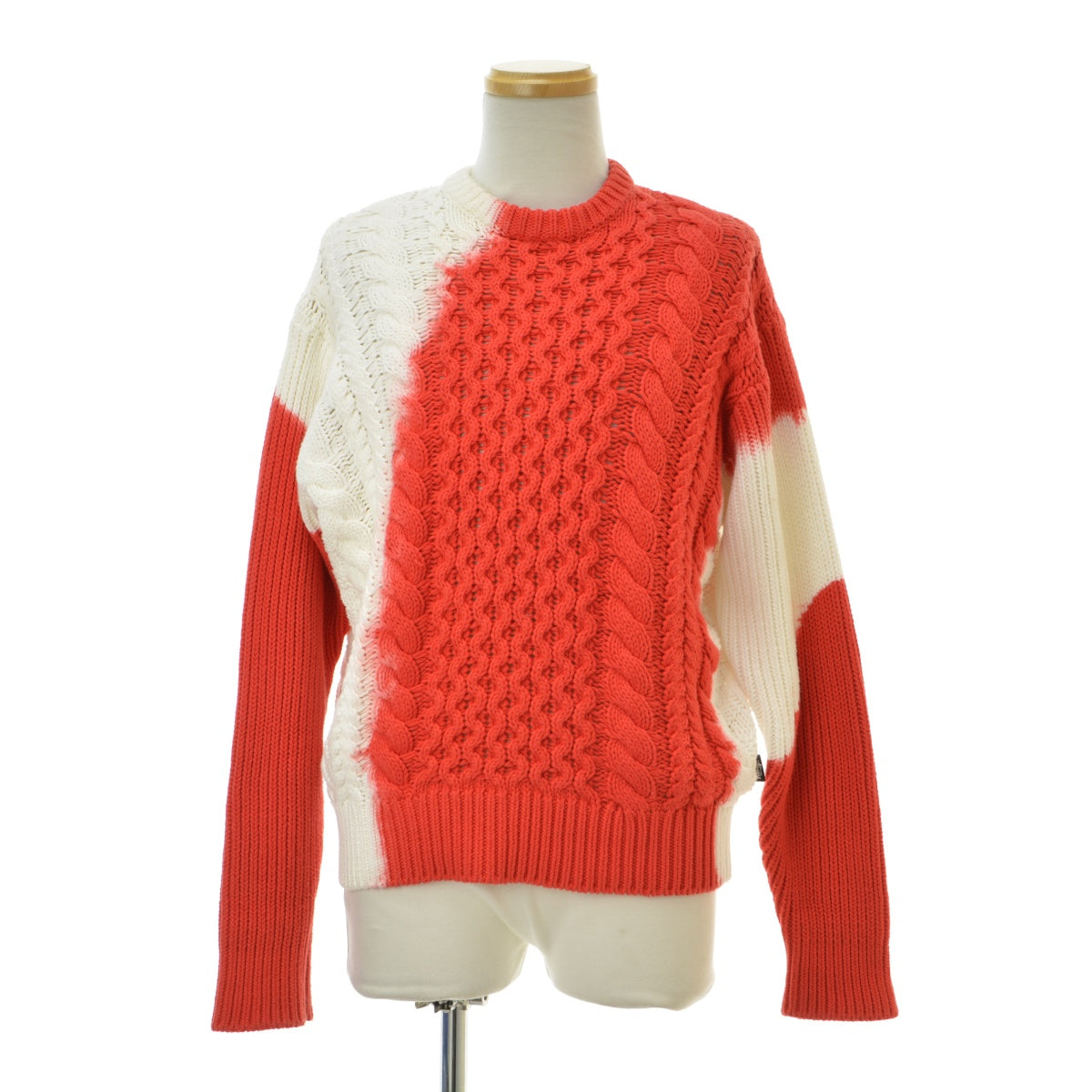 STUSSY 23AW 117188 Tie Dye Fisherman Sweater コットン