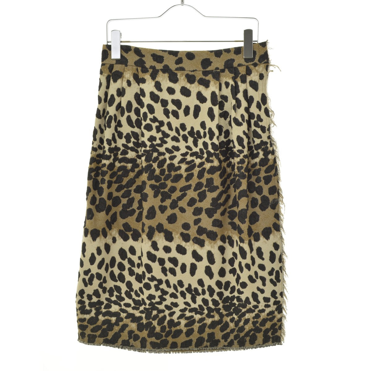 MADISON BLUE MB194-6017 TUCK COCOON SKIRT ANIMAL JQロング