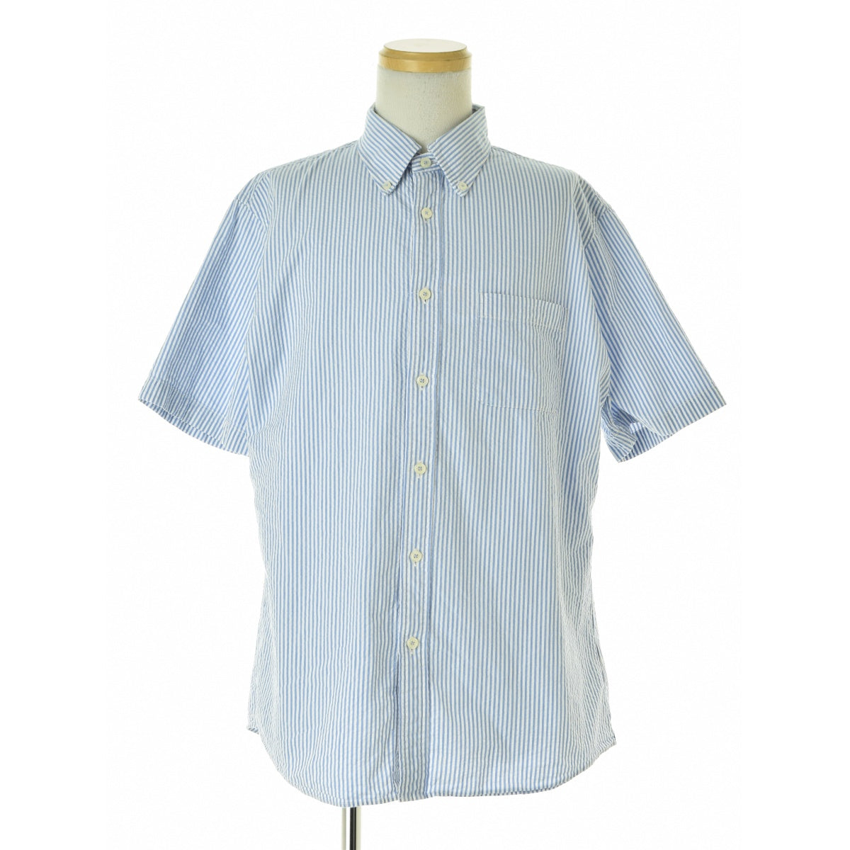 BROOKS BROTHERS REGENT FIT シアサッカー ストライプ柄ボタンダウン