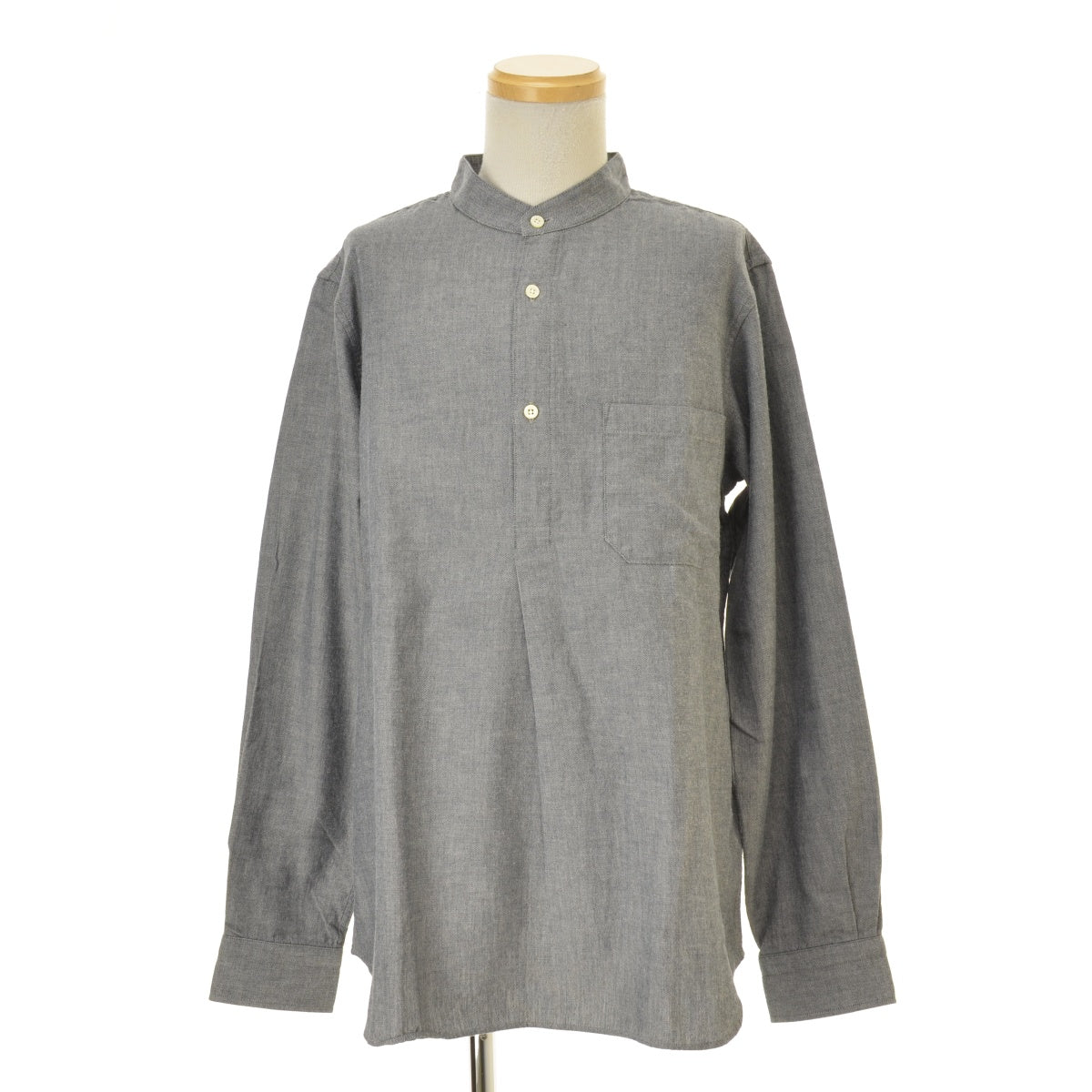 ts(s) バンドカラー コットンウール プルオーバー