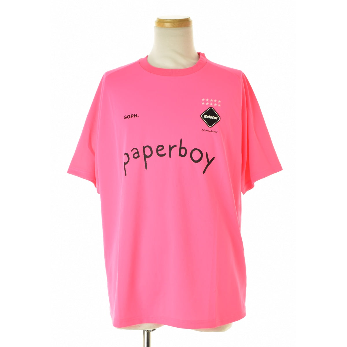 F.C.R.B. / F.C.Real Bristol 24SS FCRB-240149 paperboy S/S PRE MATCH TOP