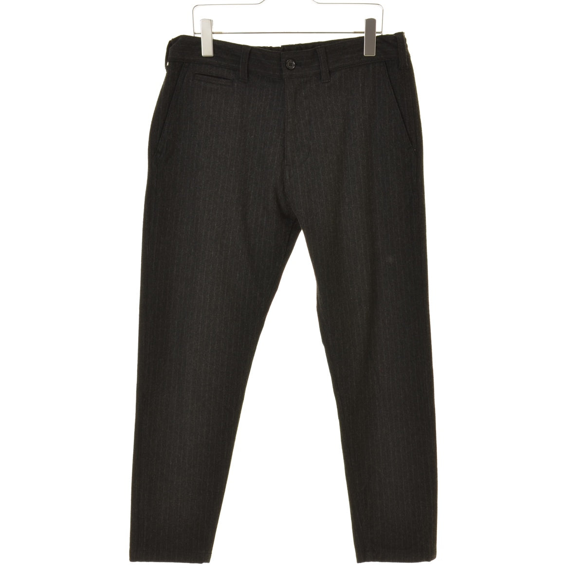 The DUFFER of St.GEORGE 247048 P725WJ WONDER SHAPE BRUSHED COMFORT 微起毛 テーパードスキニー ストライプ柄