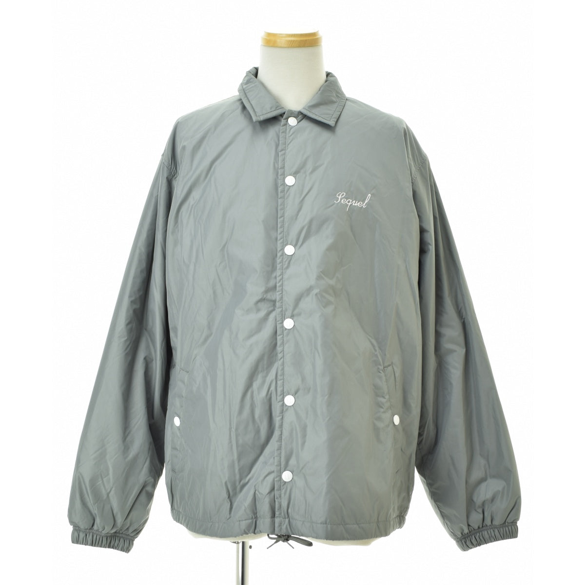 SEQUEL SQ-24AW-JK-11 COACH JACKET GRAY 中綿