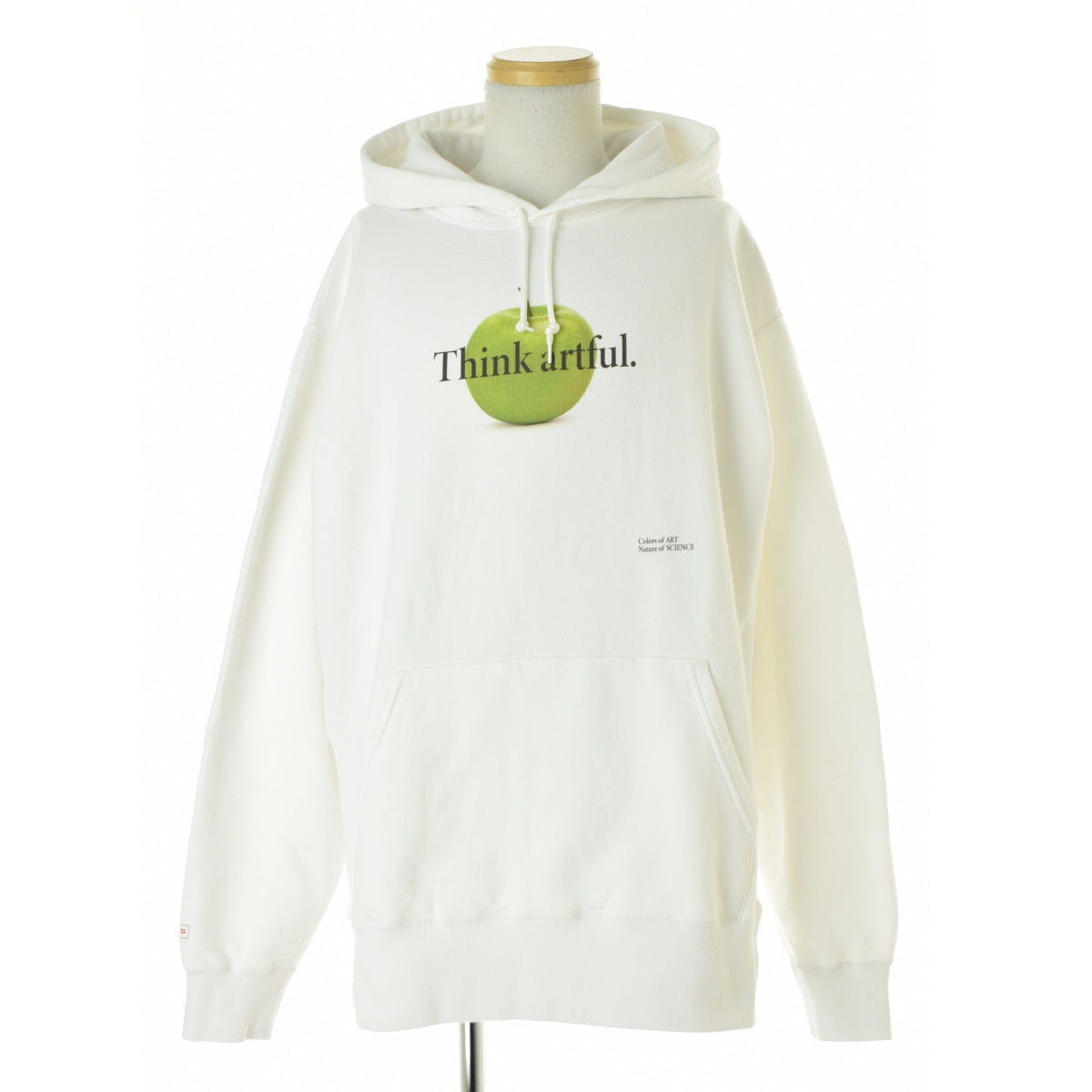ARTIST PROOF Think Artful. HOODIE WHITE
