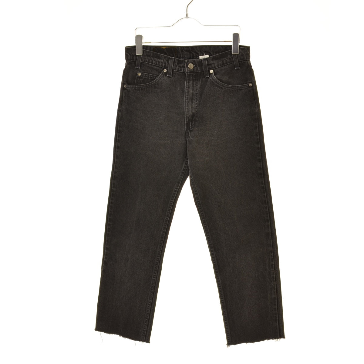 LEVIS 90s USA製 40505-4159 オレンジタブ 後染め ブラック カットオフ