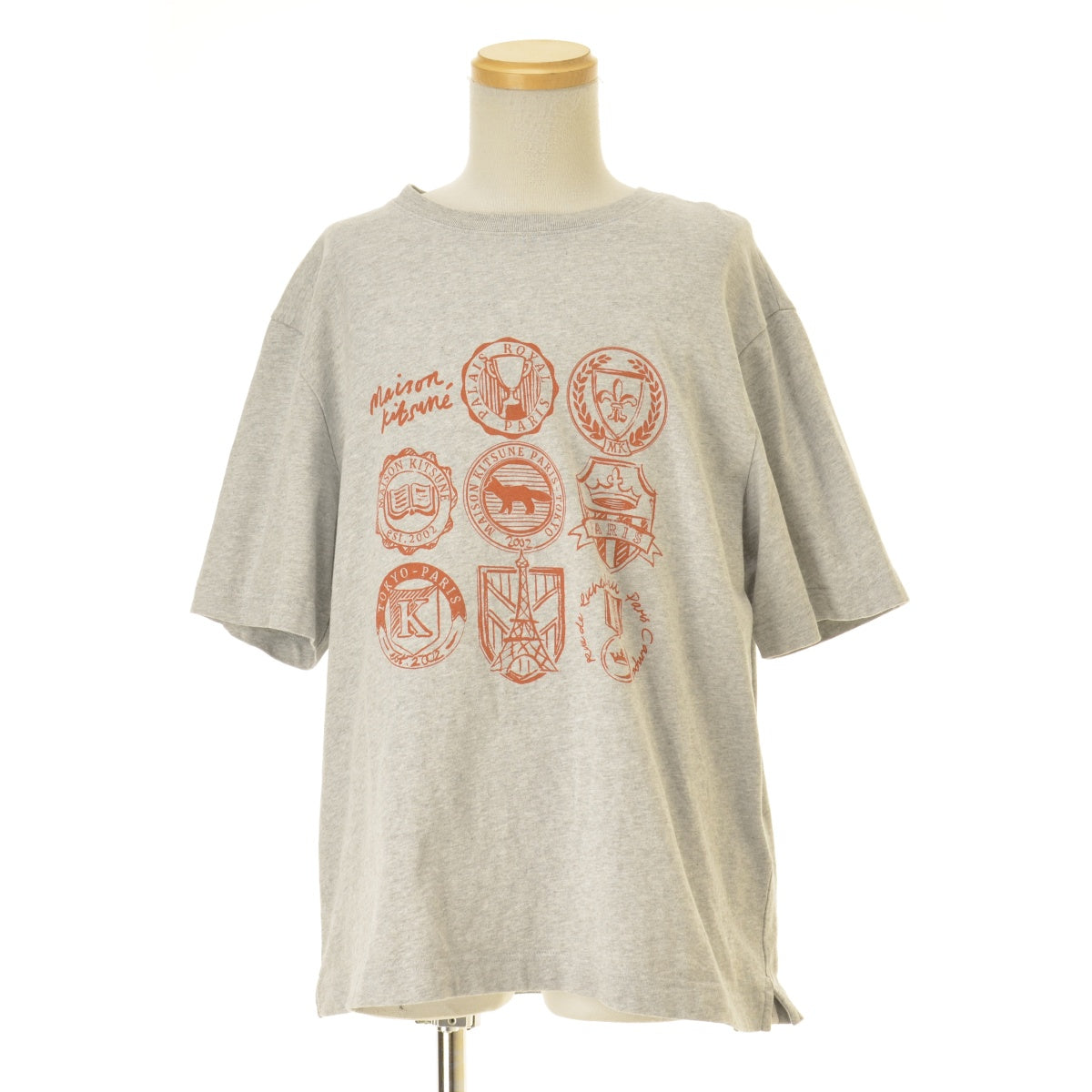MAISON KITSUNE LM00121KJ0119 Ivy League オーバーサイズ