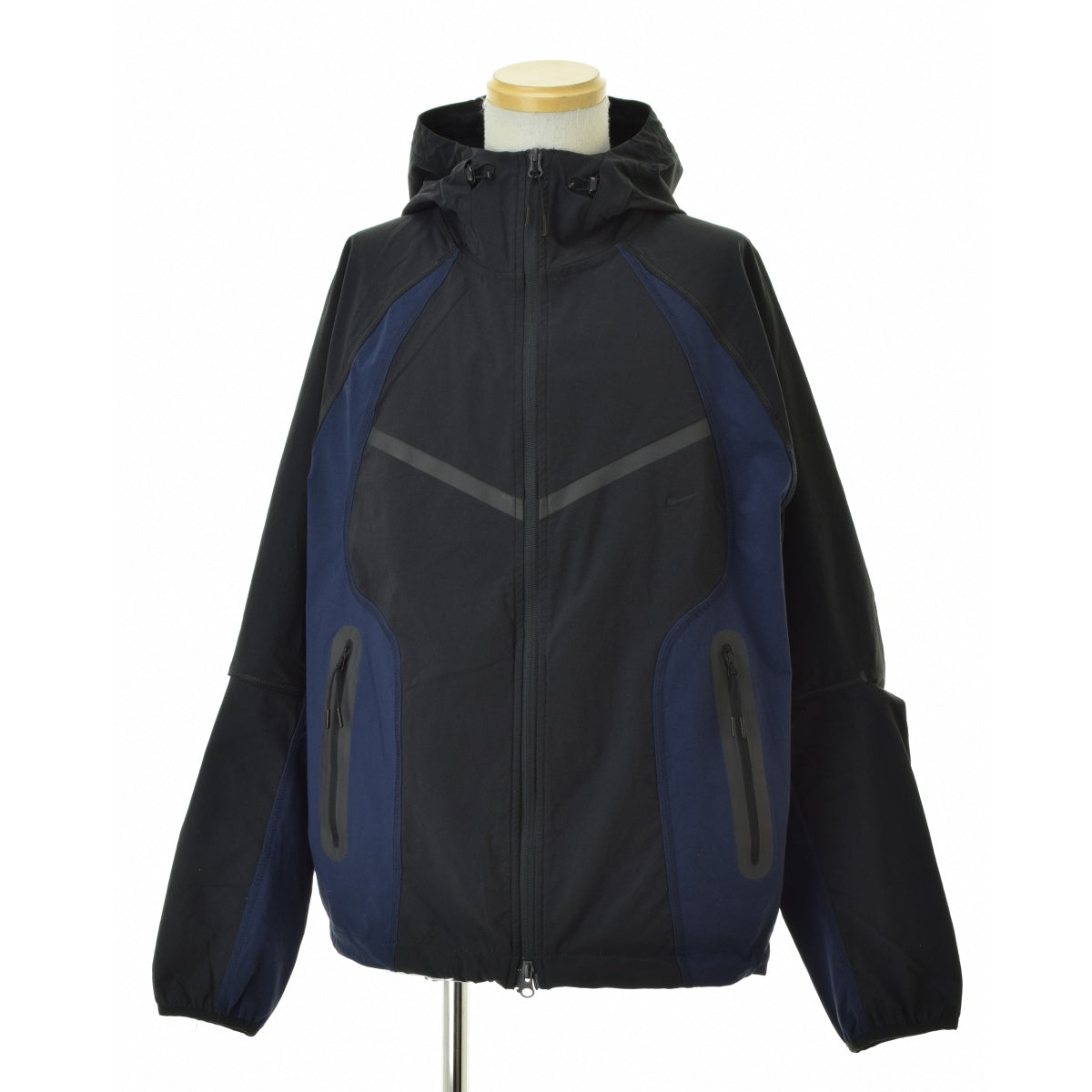 NIKE IH8462-010 ナイキ テック Dri-FIT ウーブン カラーブロック ルーズ オーバーサイズド ジャケット フード付き