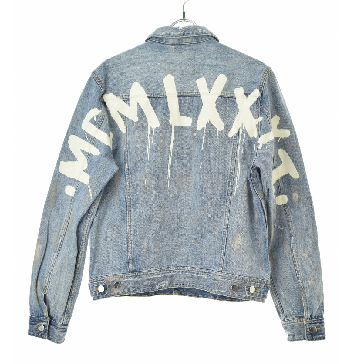 GUESS M84XN1R2IB2 REX DENIM JACKET ダメージ加工