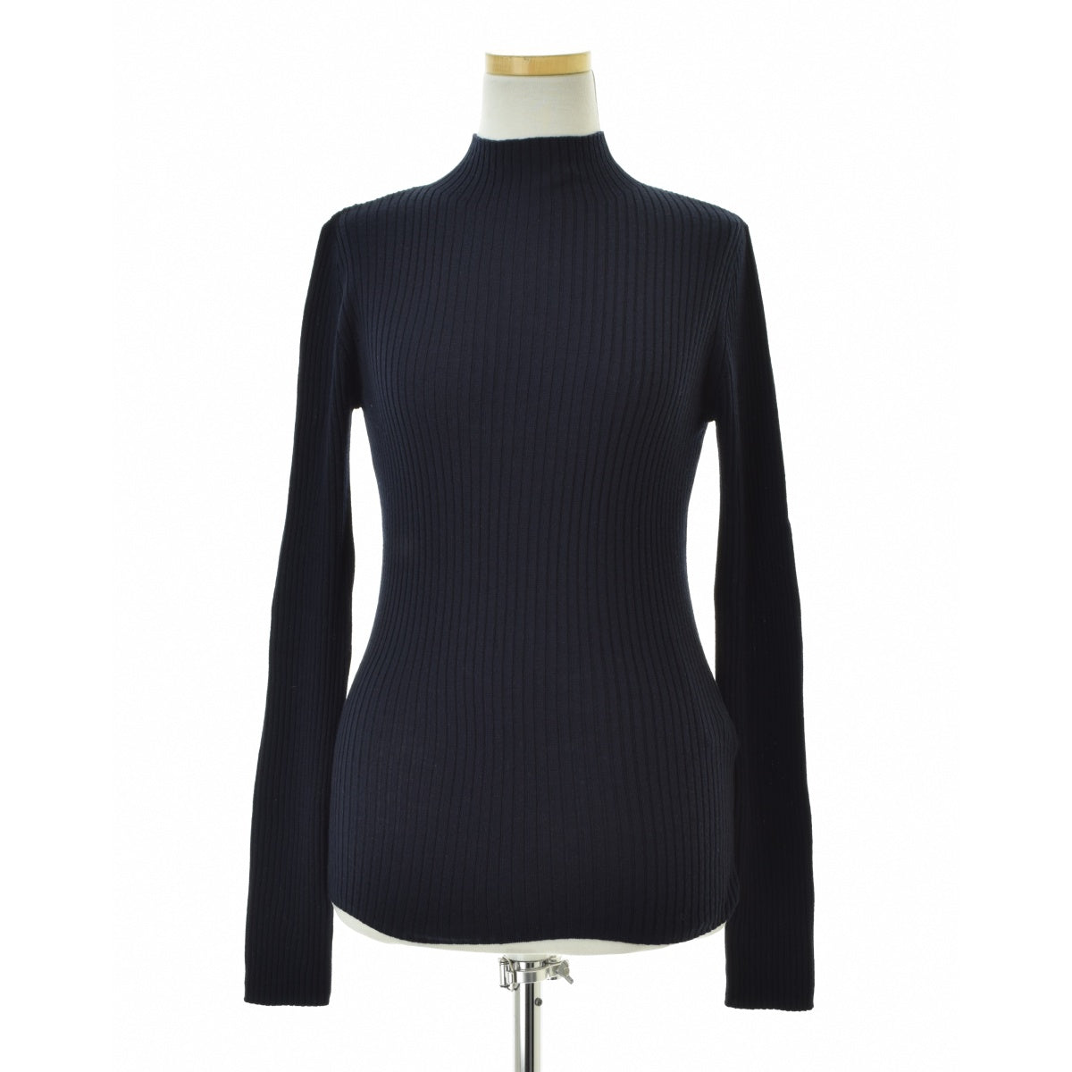 Ron Herman 3410800185 Eco Wool Rib Turtle Neck Pullover