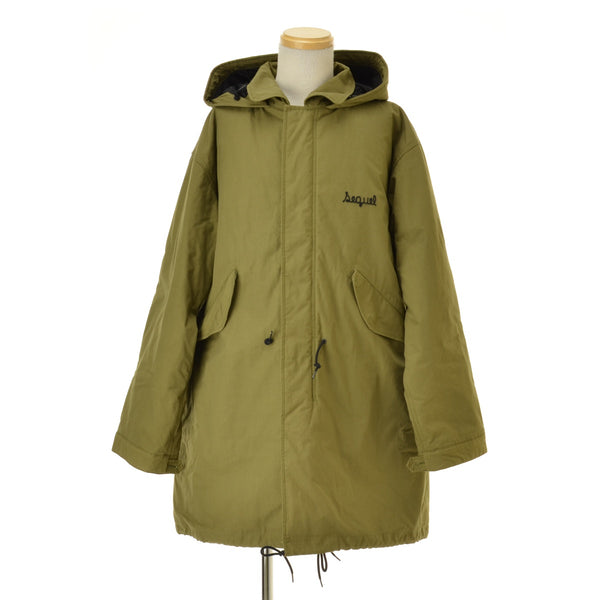 SEQUEL SQ-22AW-JK-03 FISHTAIL JACKET フード付き