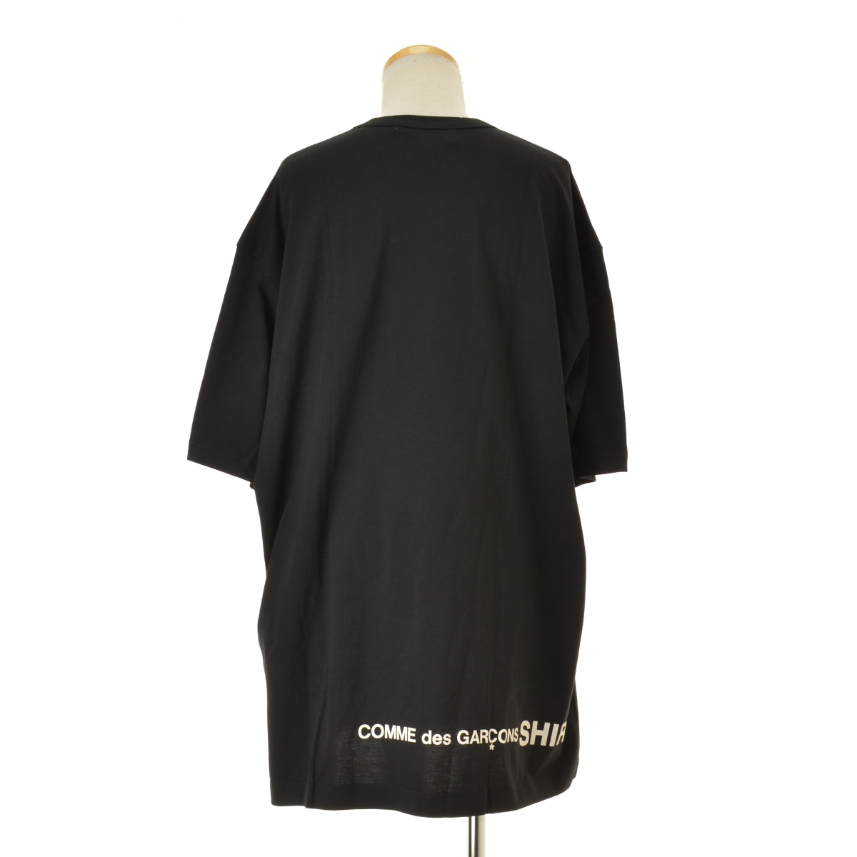COMME des GARCONS SHIRT 26SS FQ-T008 printed cotton jersey OVERSIZED