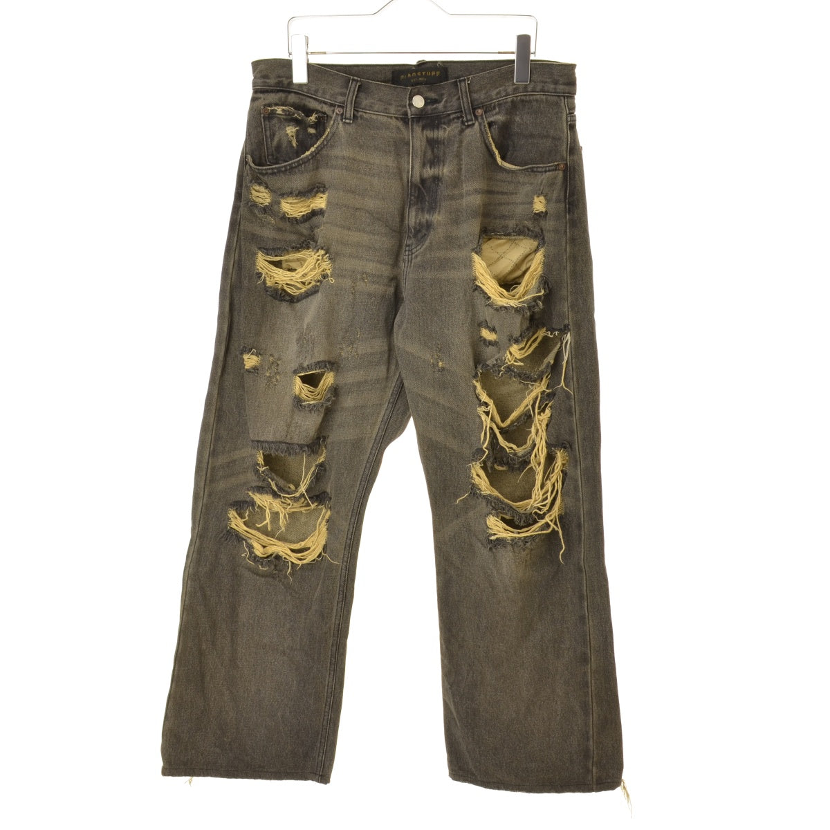 FLAGSTUFF FS1266 DENIM BORO BAGGIE PANTS