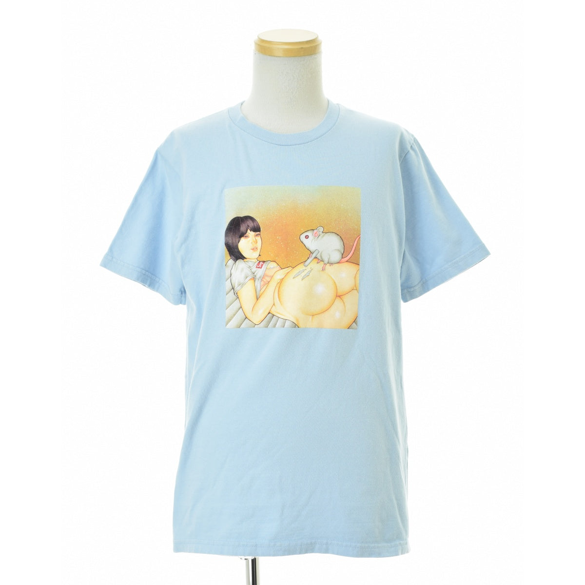 SUPREME 25SS Mouse Tee Powder Blue