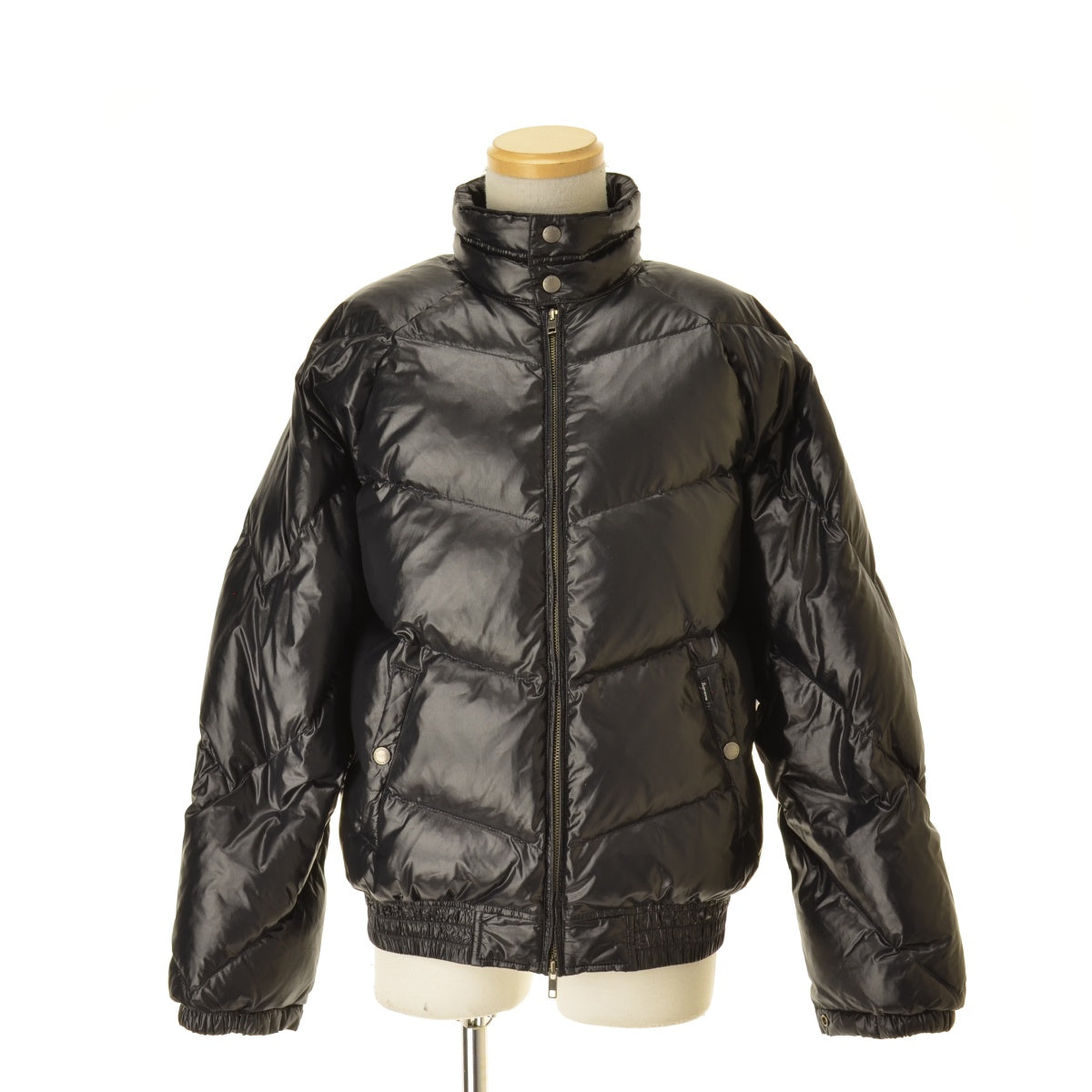 SUPREME 26SS Glossy Lightweight Down Puffer Jacket Black