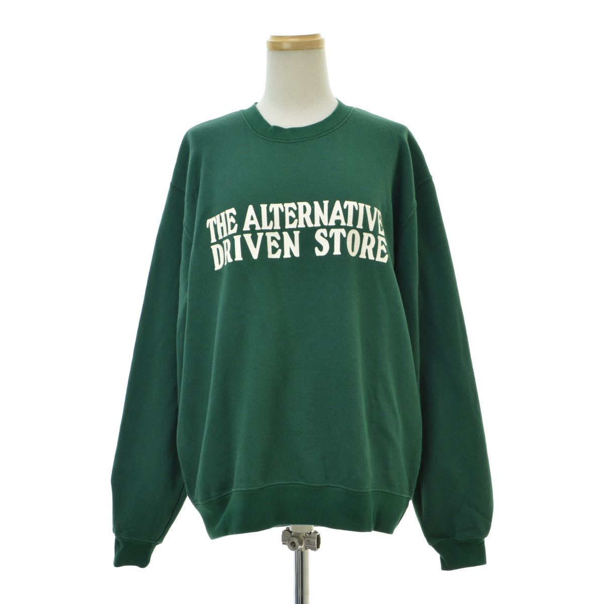 6 (ROKU) UNITED ARROWS HMN6-26SS-03SW ALTERNATIVE ロゴ スウェット プルオーバー
