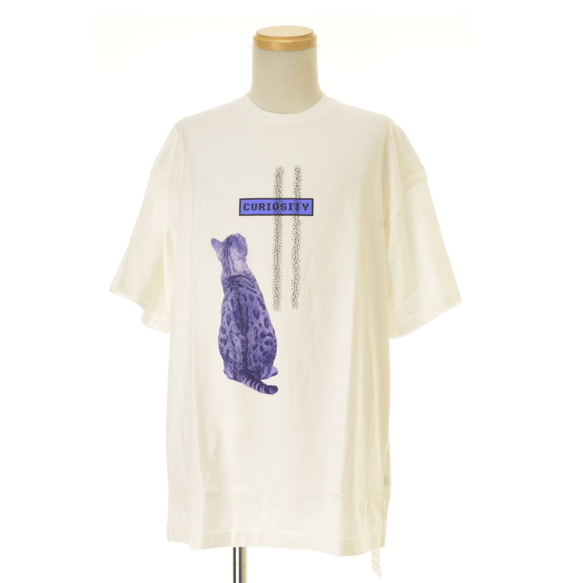 SEQUEL SQ-24SS-ST-05 T-SHIRT WHITE × PURPLE