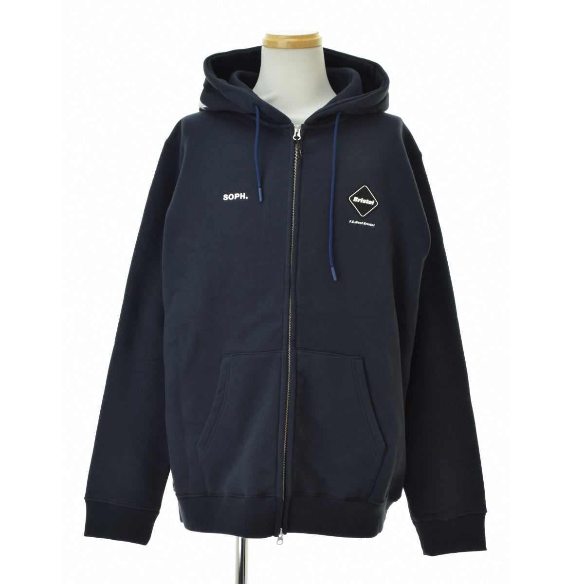 F.C.R.B. / F.C.Real Bristol FCRB-260134 5-STAR ZIP-UP SWEAT HOODIE