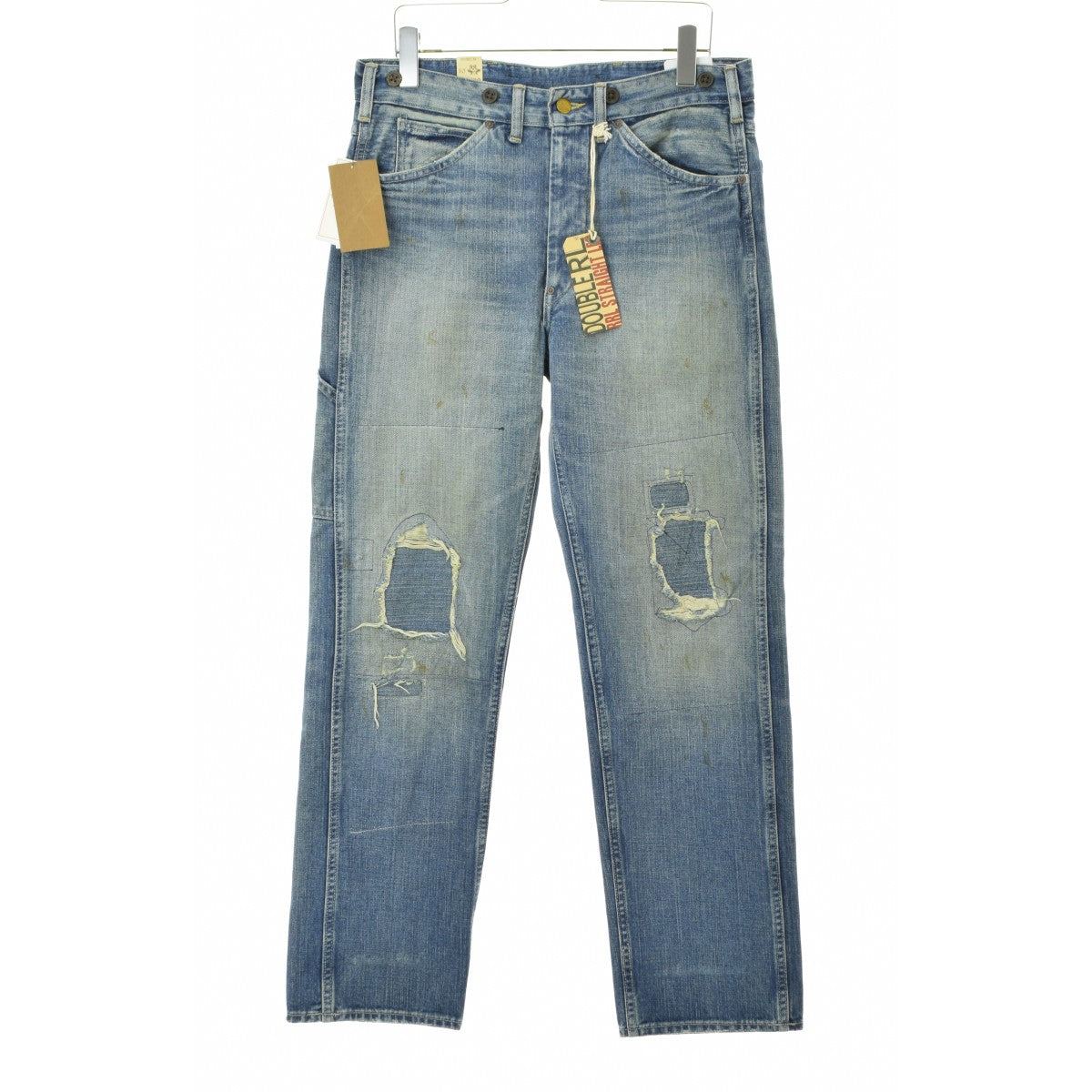 RRL / DOUBLE RL MNRRDNM10920144 ストレート フィット Eastborough ディストレスト ジーンズ