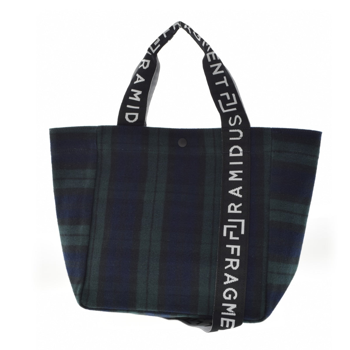 RAMIDUS RAMIDUS BOX TOTE BAG (M) チェック柄
