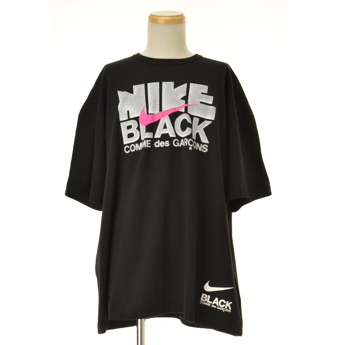 BLACK COMME des GARCONS 26AW AD2026 1R-T103 綿天竺BLACK CDG×NIKE T-SH オーバーサイズ