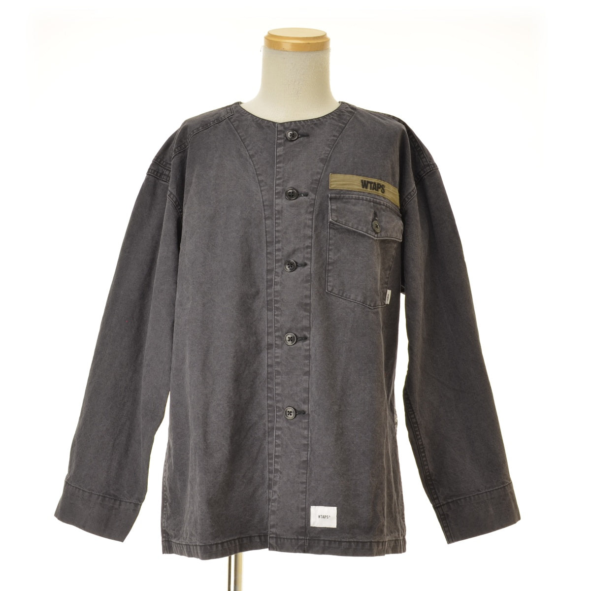 WTAPS 20SS 201TQDT-SHM01 SCOUT LS / SHIRT. COTTON. OXFORD