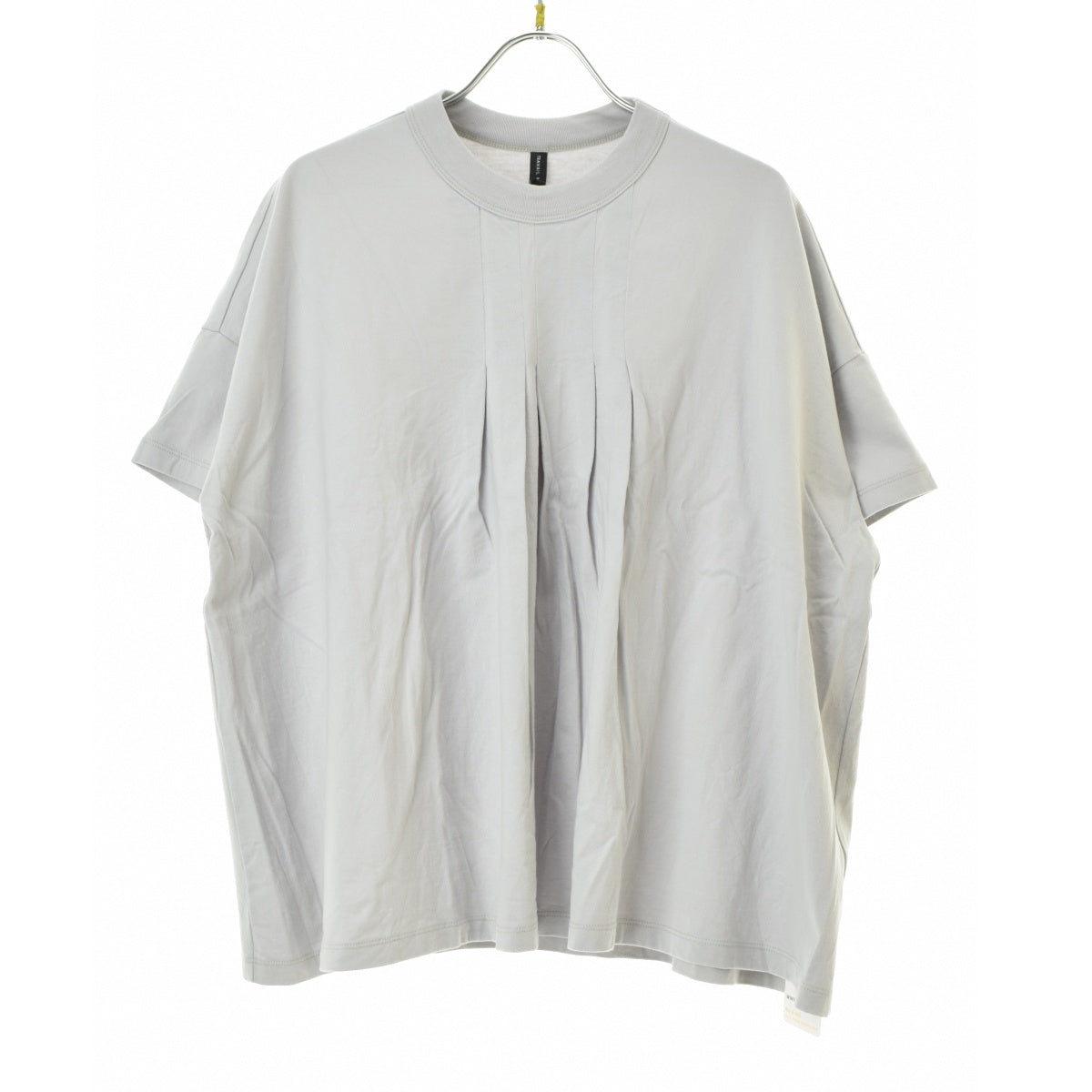 Travail Manuel 231030 コットン クラシック天竺 ランダムタック Tシャツ