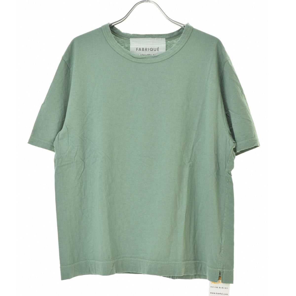 FABRIQUE en planete terre クルーネック