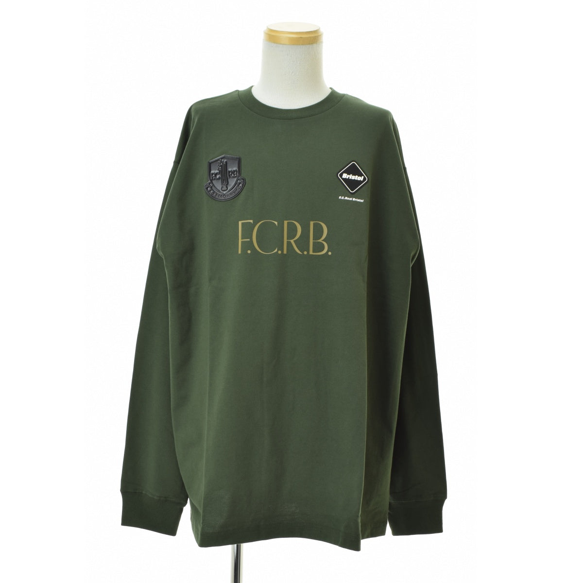 F.C.R.B. / F.C.Real Bristol FCRB-252099 LETTERED L/S TEE