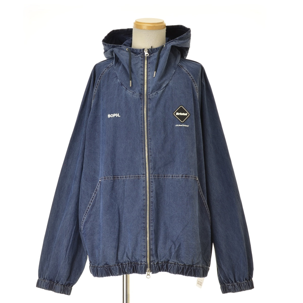 F.C.R.B. / F.C.Real Bristol 26AW FCRB-262084 WASHED CRISP DENIM HOODED BLOUSON