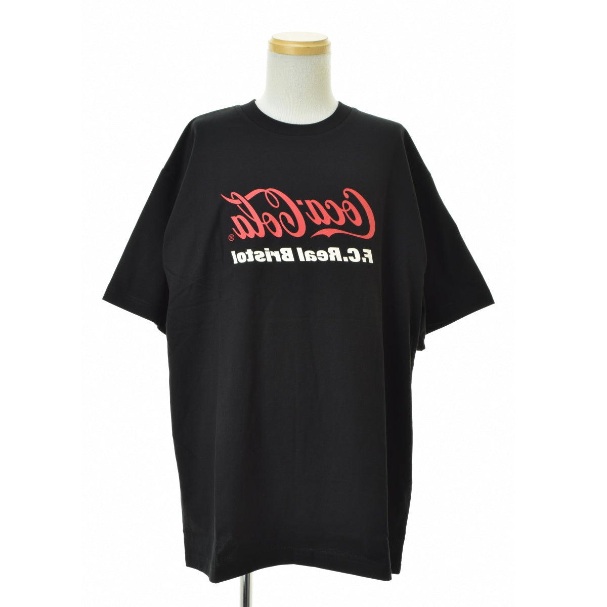 F.C.R.B. / F.C.Real Bristol 26SS FCRB-260158 Coca-Cola MIRROR LOGO TEE