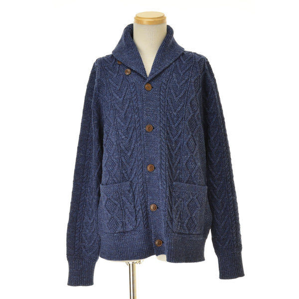 RRL / DOUBLE RL MNRRSWE16820087 アランニット コットン カーディガン