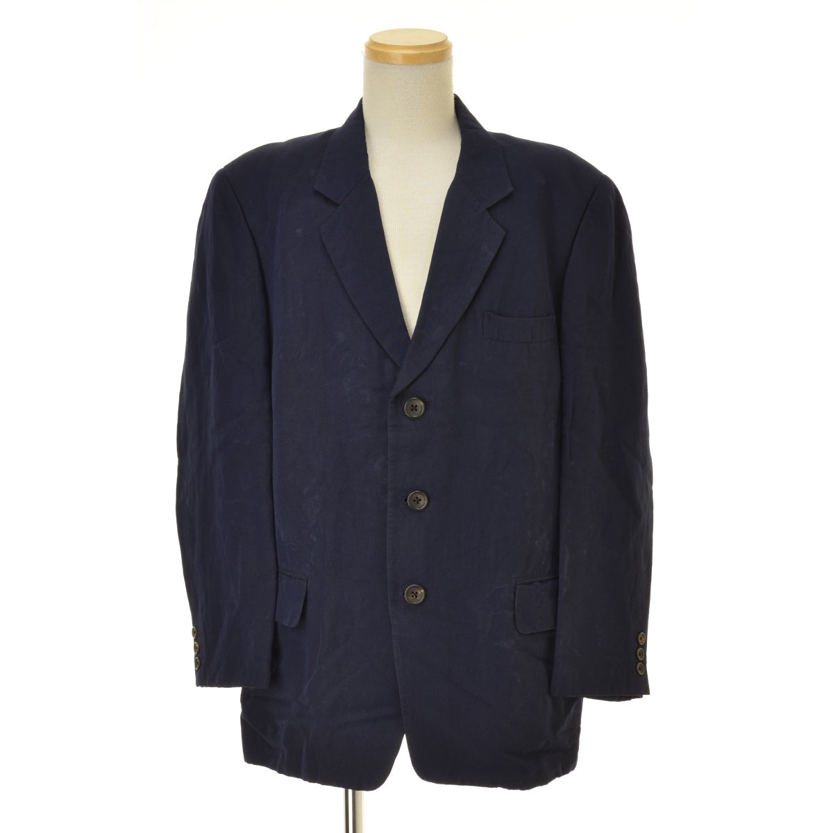 YOHJI YAMAMOTO POUR HOMME 80s 丸文字タグ 3釦