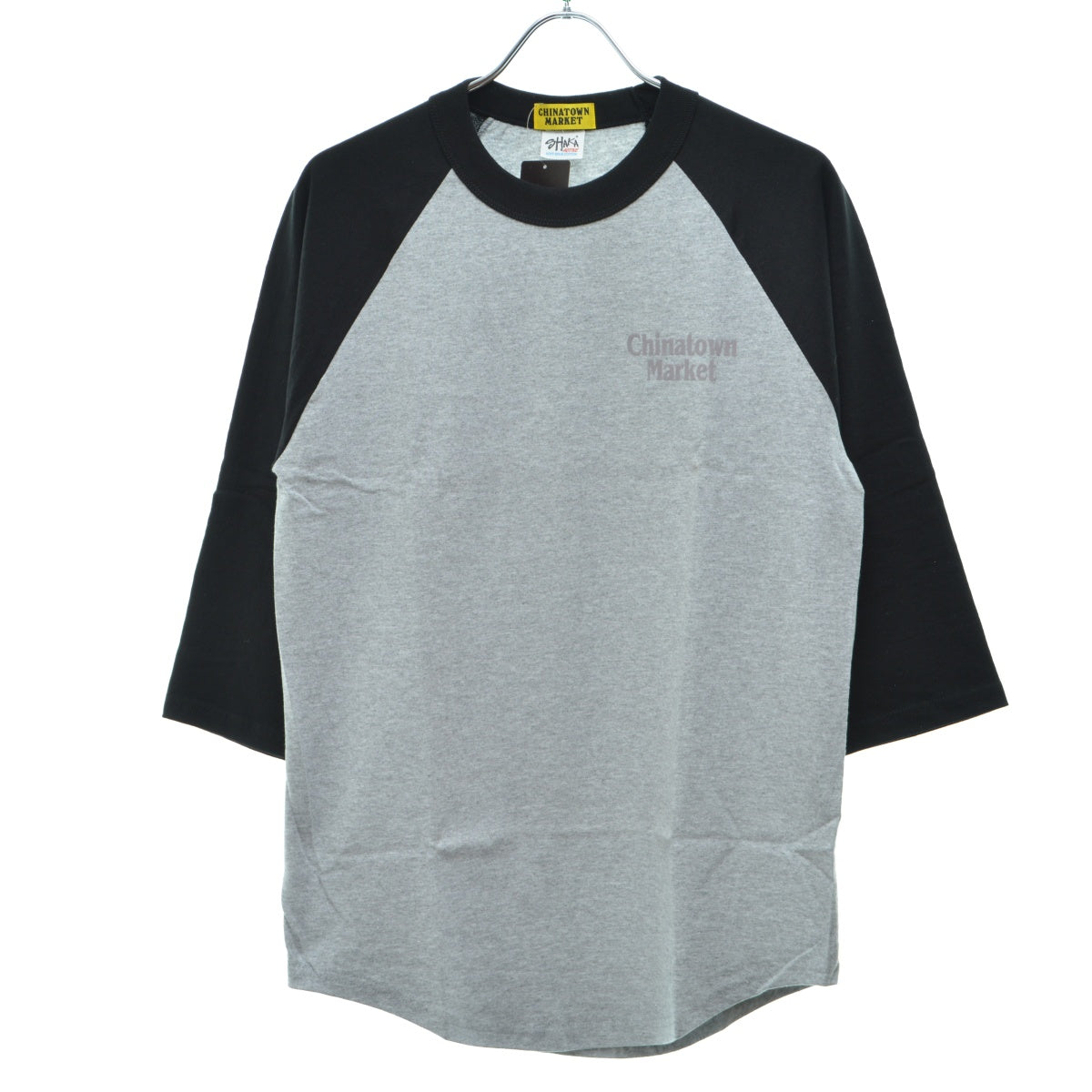 CHINATOWN MARKET 別注 20AW 20070570001230 Raglan Tee ロゴプリント
