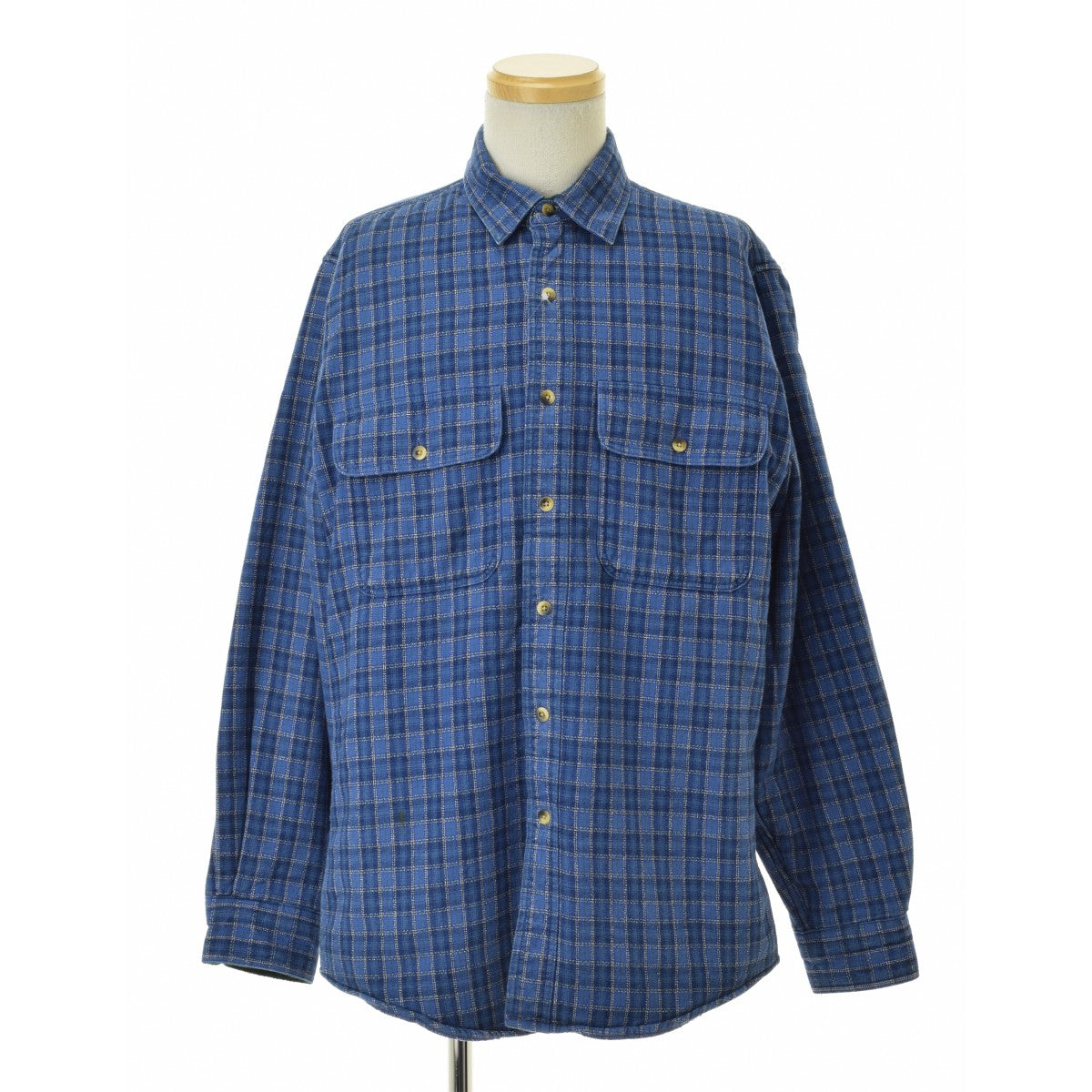 L.L.BEAN USA製 80s Fleece-Lined Flannel Shirt フリースラインドフランネル