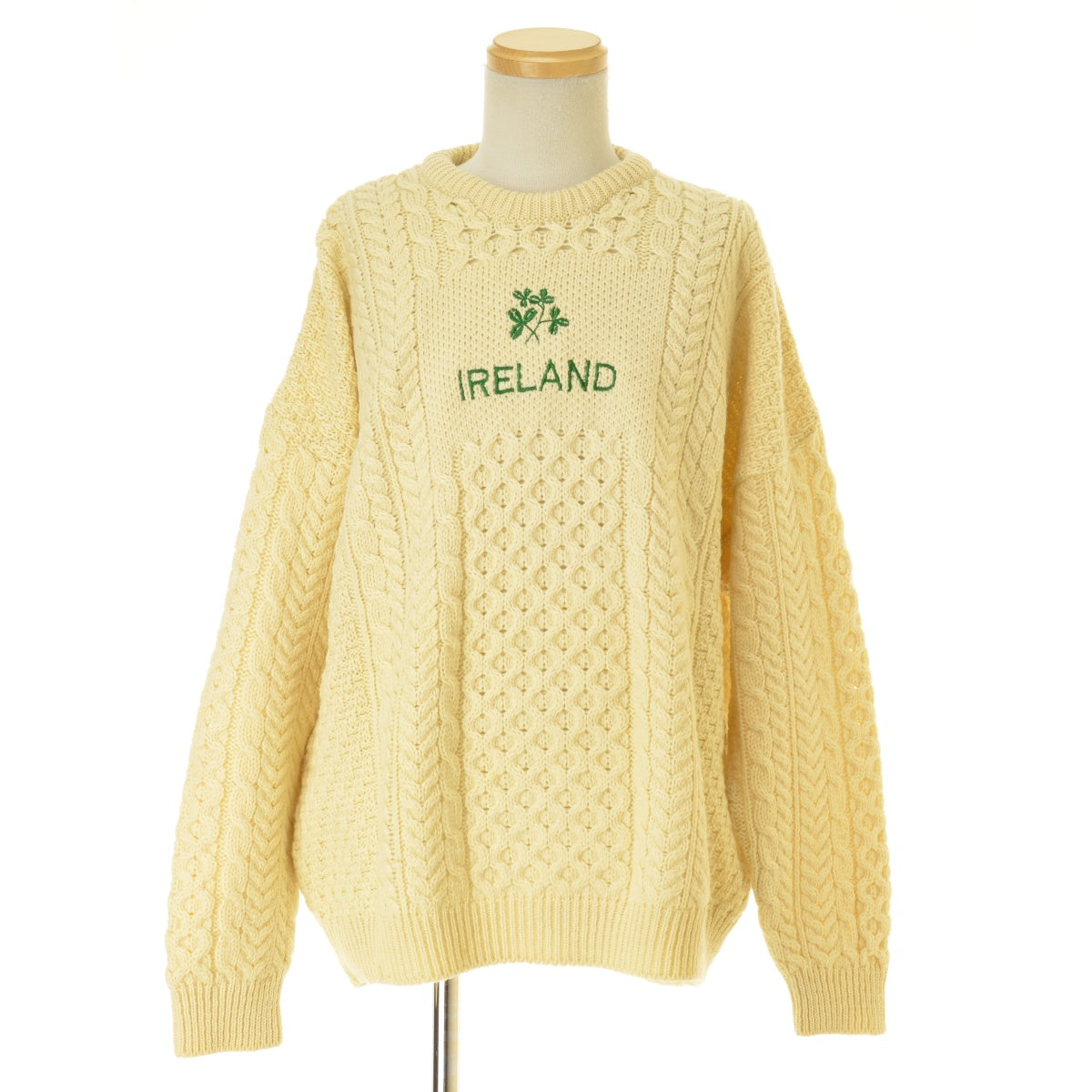 CONNEMARA KNIT WEAR IRELAND製 アラン フィッシャーマン