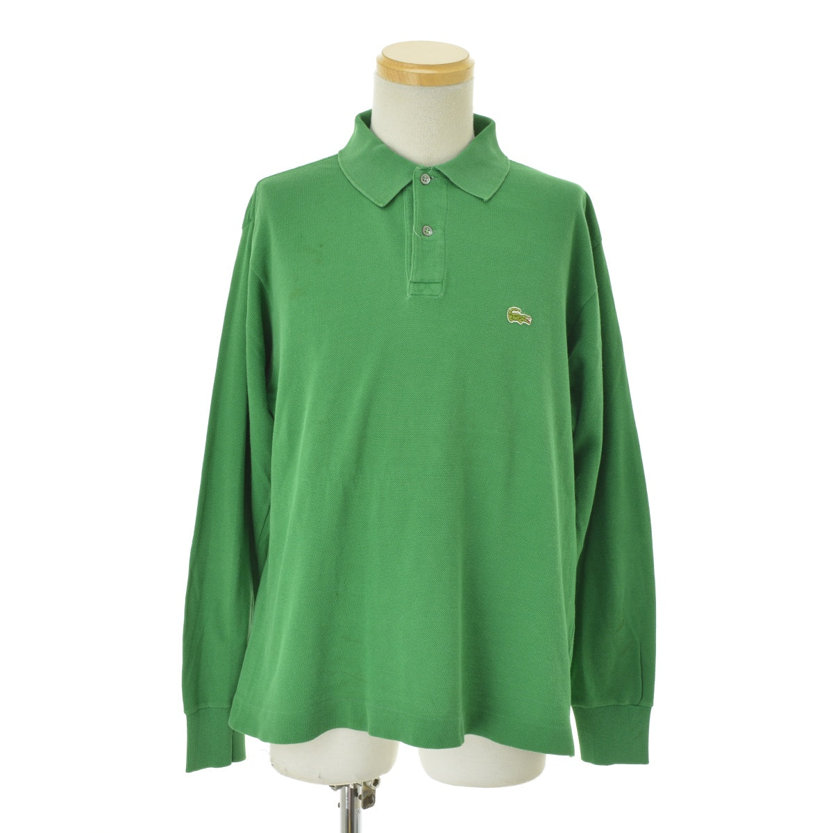 LACOSTE 70s フランス製 GRAND PATRON 鹿の子ワンポイント