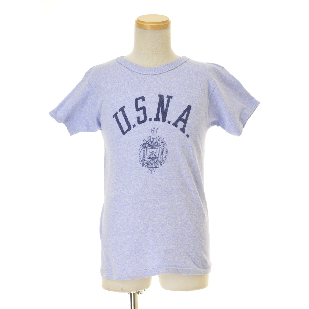 CHAMPION 80s トリコタグ 8812ボディ USNA 染込みプリント