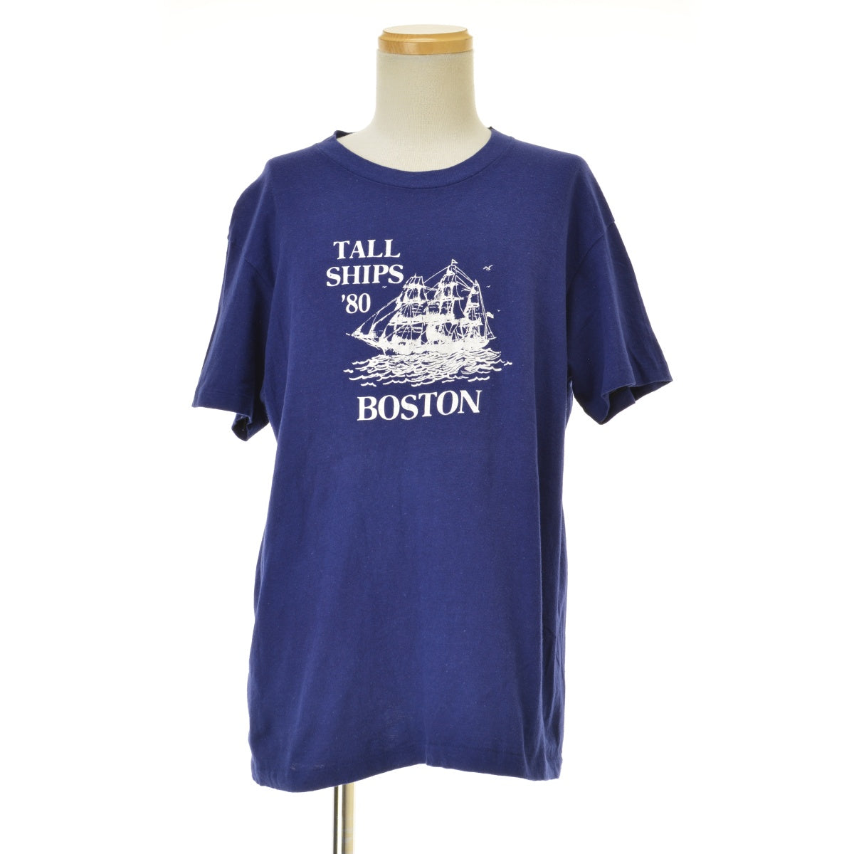 HANE'S 70s～80s USA製 オレンジタグ TALL SHIPS '80 BOSTON