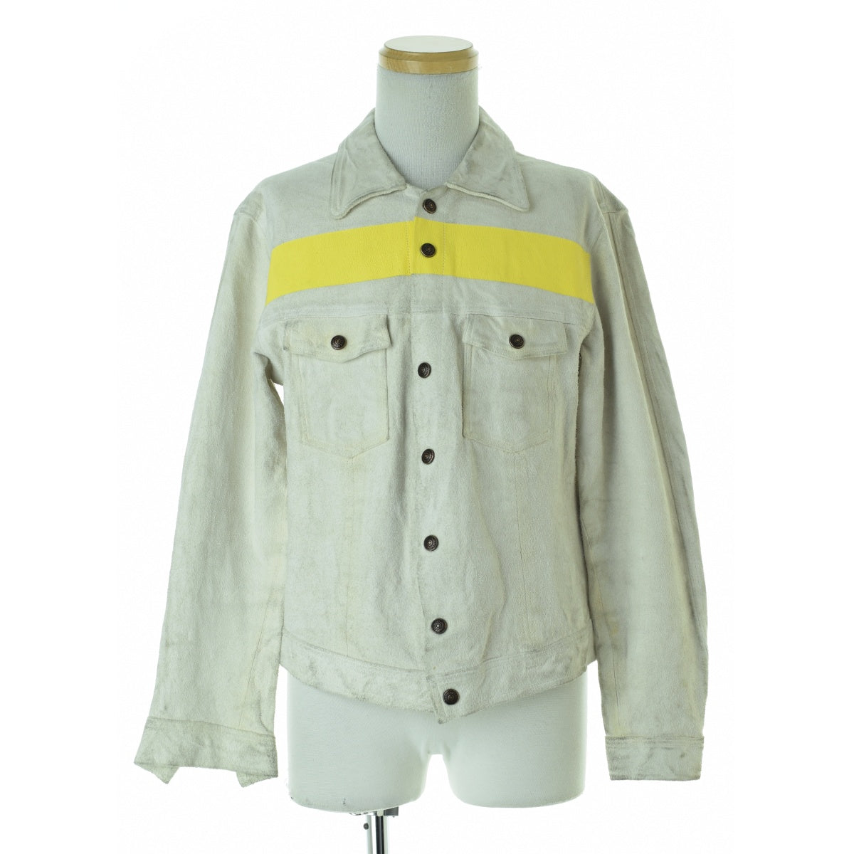 UNDERCOVER 90s 97AW ラインペイント スエード