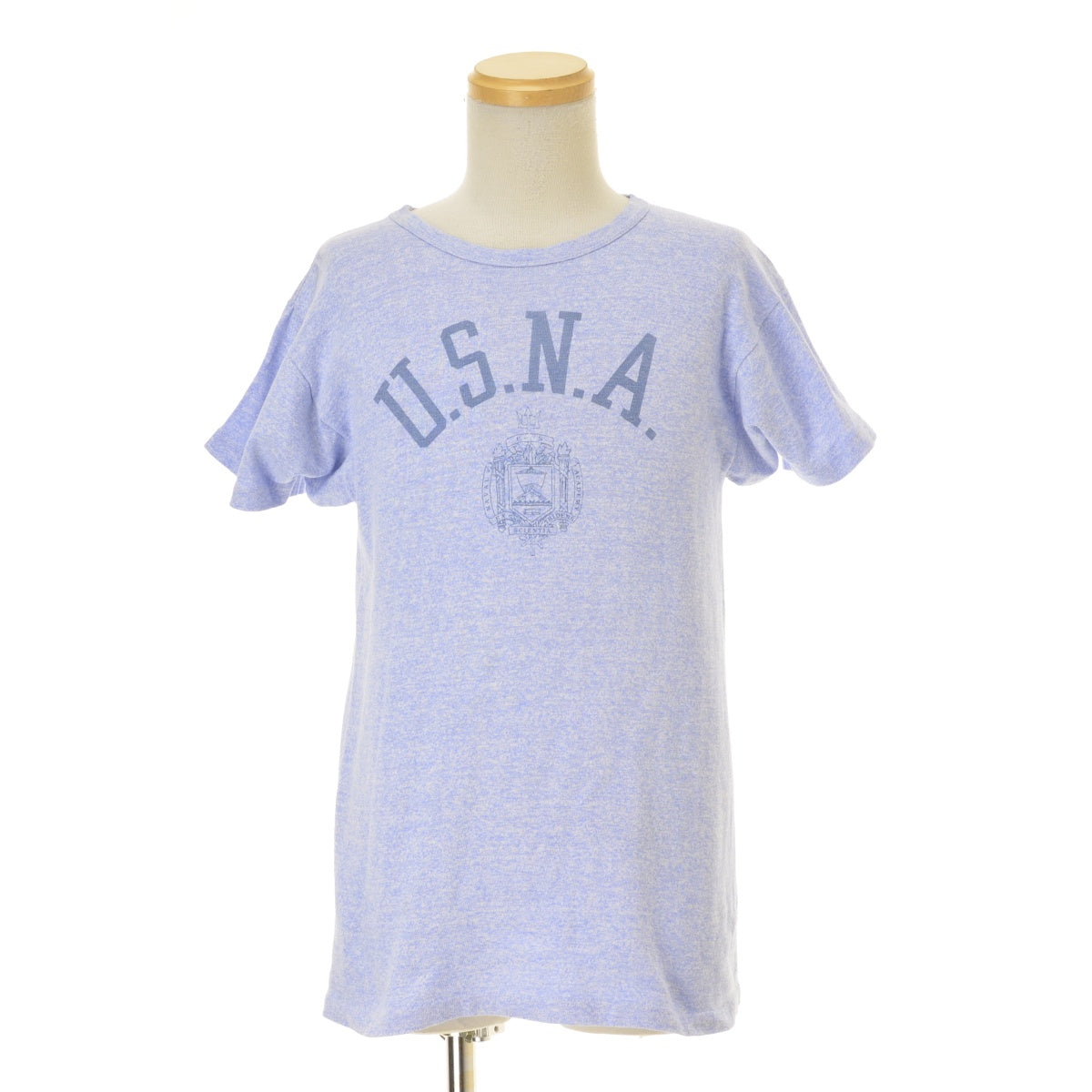 CHAMPION 70s バータグ 8812ボディ USNA 染込みプリント
