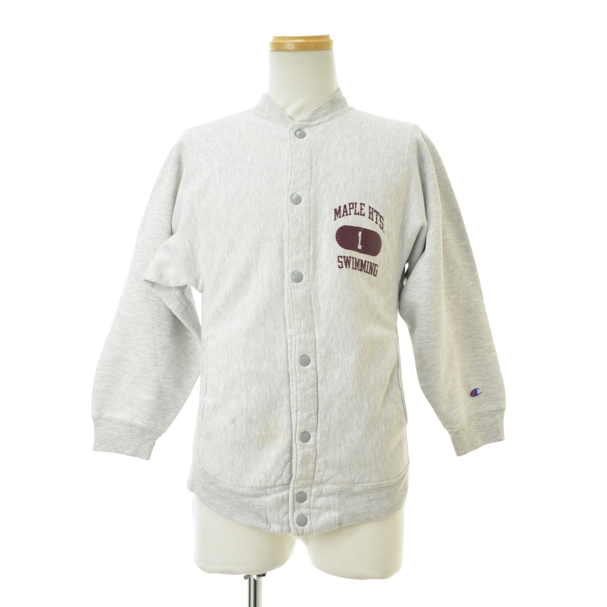 CHAMPION 80s トリコタグ USA製 REVERSE WEAVE リバースウィーブ バックプリント スナップボタン スウェット