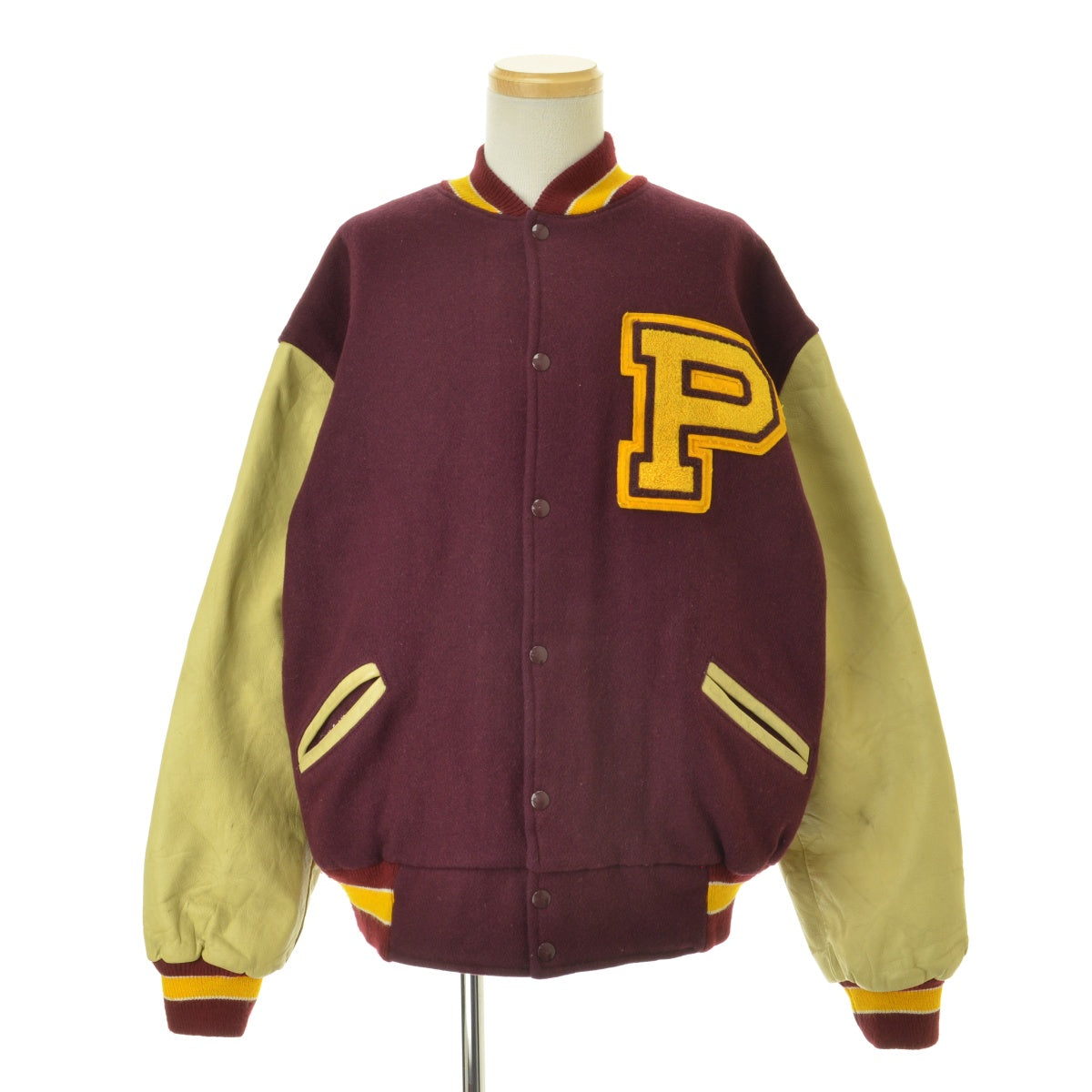 MECA SPORTSWEAR メルトン×レザー