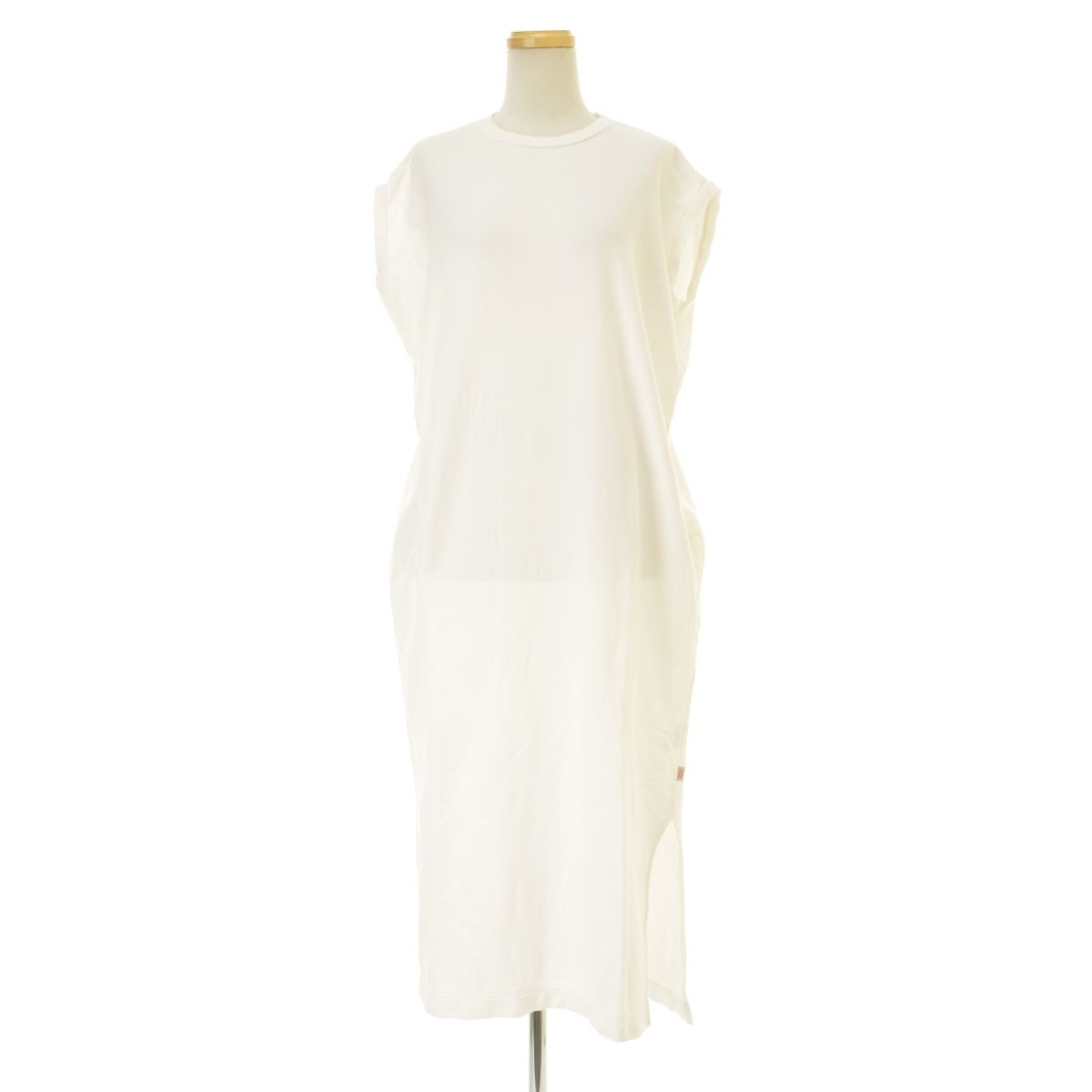 LONDON TRADITION L201MJOP0230AC SIDE SLIT FRENCE SLEEVE DRESSロング