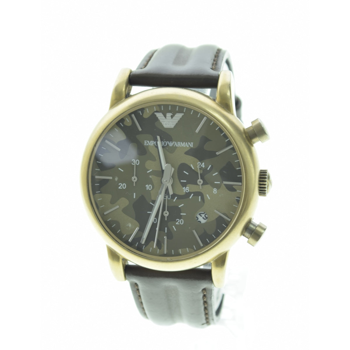 EMPORIO ARMANI AR1818 カモフラージュ クロノグラフ