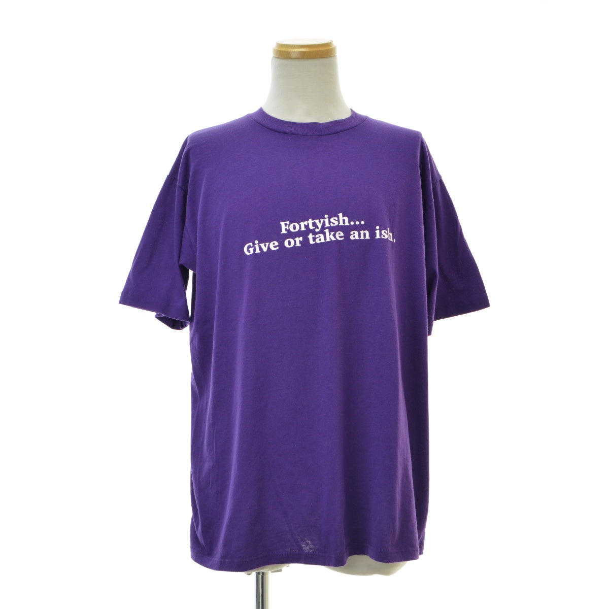 古着 JERZEESボディ USA製 Fortyish Give Or Take An Ish