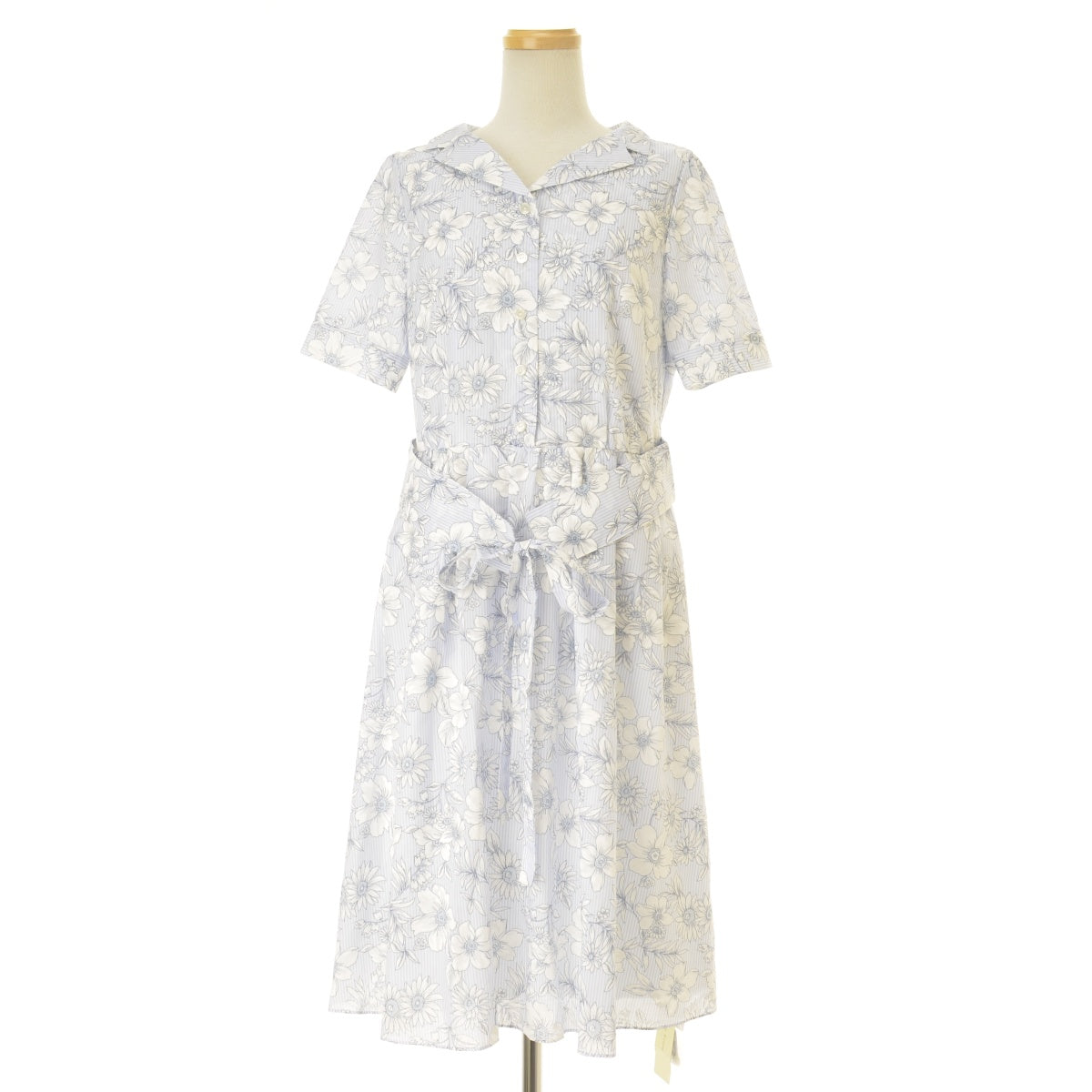 Debut de Fiore by LAISSE PASSE 5-2106-19319 ストライプフラワー