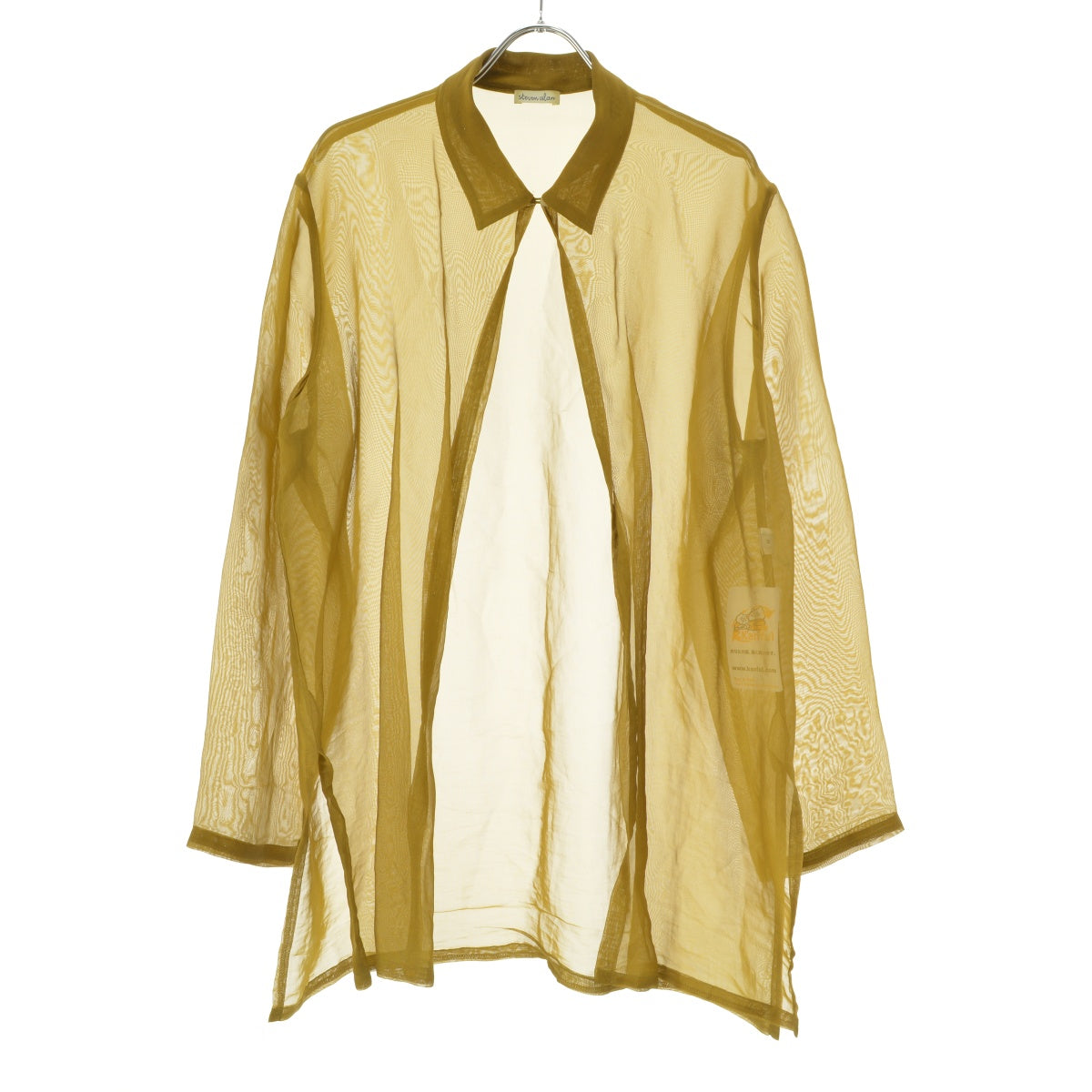 Steven alan 8211-299-0102 CHAMBRAY ORGANDY SHIRT シャンブレー オーガンジー