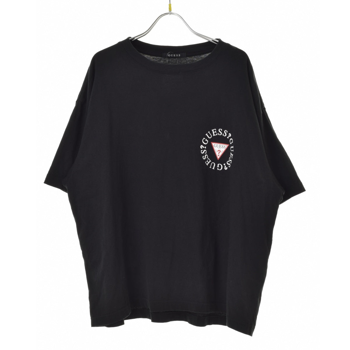 GUESS MI2K8118FR Oversized Circle Triangle Logo Tee