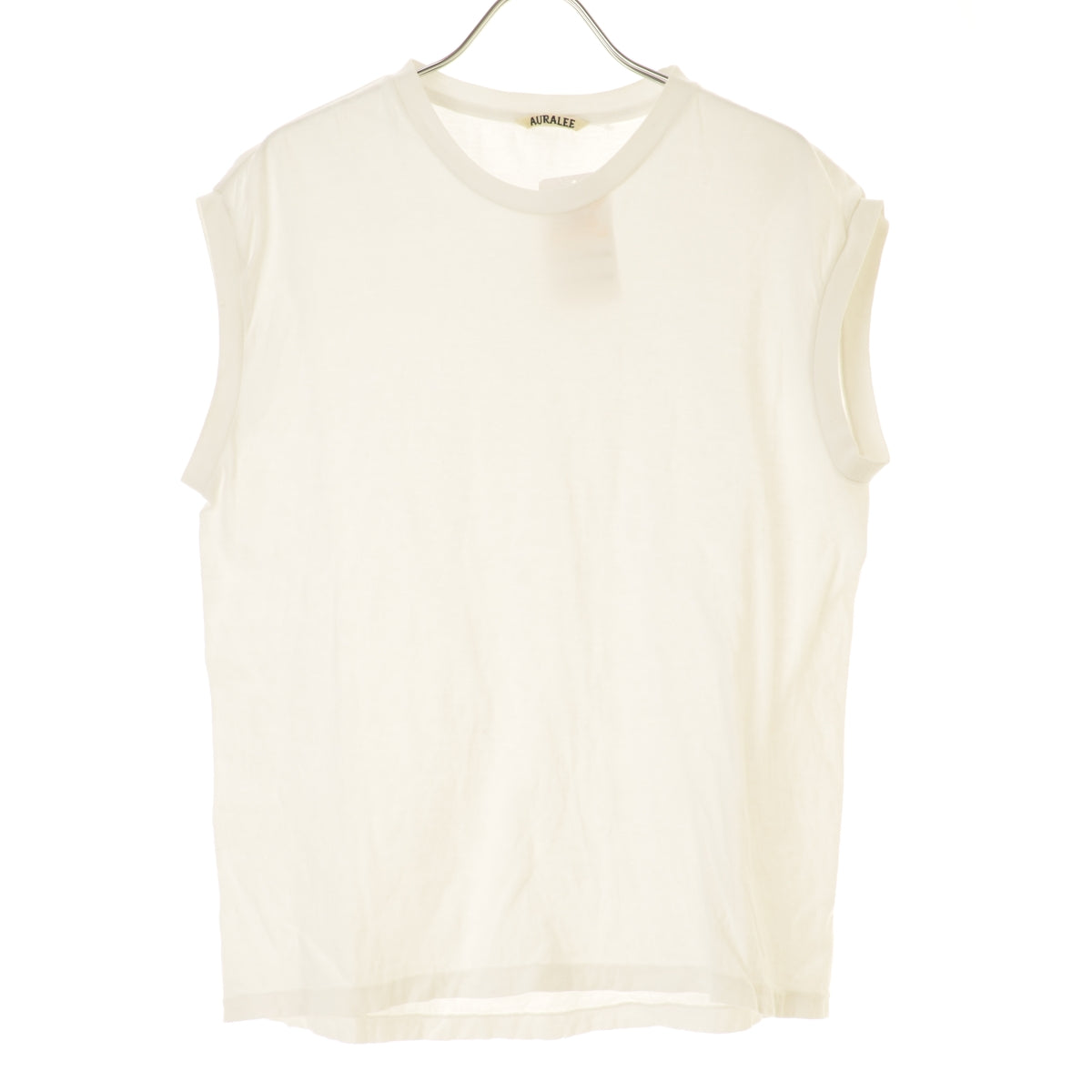 AURALEE A9ST07ST SEAMLESS CREW NECK SLEEVELESS